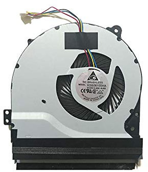 FCQLR Ordenador portátil CPU Ventilador para ASUS X550V X450 X450V A450C K552V X550VL X550VA X550VX X550ZE X550CA X550CL X550E X550EA X550J MF75070V1-C090-S9A 4 Pins DC 5V