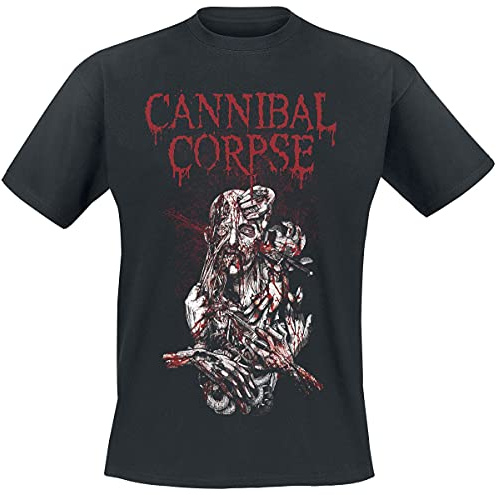 Cannibal Corpse Destroyed Without A Trace Homme T-Shirt Manches Courtes Noir