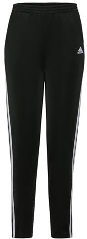 Adidas Girls Size Warm Up Tricot Pants, Black, L+ (14 Plus)