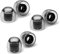 AZLA SednaEarfit Crystal Standard 3 Pairs SS/S/MS - Earbud Tips for Wireless Headphones - Noise Canceling Earbuds Replacement Tips - Eartips Compatible with Shure, Sony, Beats, Jabra, and JBL