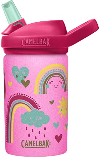CamelBak Eddy+ Kids SST 397 G Bouteilles d'eau Mixte, Arc-en-Ciel, 14 Ounce