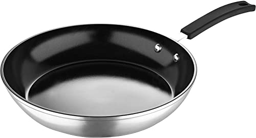 MasterPro Forged Aluminium Smart Collection 28cm/11” Frying Pan with Ceramic Non Stick Coating, Riveted Stainless Steel Handle, Safe for All Hob Types, Dishwasher Safe…