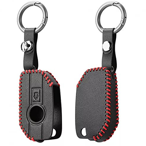 Housse de protection en cuir pour moto Fob Shell Keychain Fit pour BMW R1250GS R1200GS F750GS F850GS F900R R1200RS C400gt K1600GT R1200RT F900XR K1600B ADV LC ADV