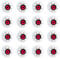 HIXNUG 16Pcs Halloween Eyeballs Terror Bloodshot Eyeballs Spooky Eye Balls Creepy Toys Clothing Props Halloween Dressing Accessories Halloween Terror Props