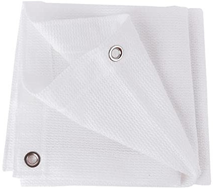 Toldo Sombra, Pergolas Baratas Para Jardin, Telas Impermeables Para Exterior, Para Parasoles, Caza, Tiro, Acampada, Duradera Con Ojales, Durable Y Fácil De Plegar ( Color : White , Size : 4m*6m(13*19.