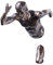 Wanddeko Skulptur Kletterer Figur Männer laufende Skulpture Running Statue Dekofigur 3D Wandskulpturen Climing Statue Wandschmuck,Kunst Wandbehang Skulptur Deko Wohnzimmer Hintergrund Wanddekoration
