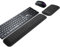 MEKASS Repose-poignet ergonomique pour clavier et souris, repose-poignet en mousse à mémoire de forme souple avec base en silicone antidérapante, frappe facile, soulagement de la douleur, confortable