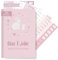 mintkind® Babyalbum Dein erstes Lebensjahr A5 Rosa + Sticket Set | Baby Fotoalbum zum Selbstgestalten | Baby Geschenk für Mädchen und Junge | Babybuch zum Eintragen | Baby Buch ab 0 Monate