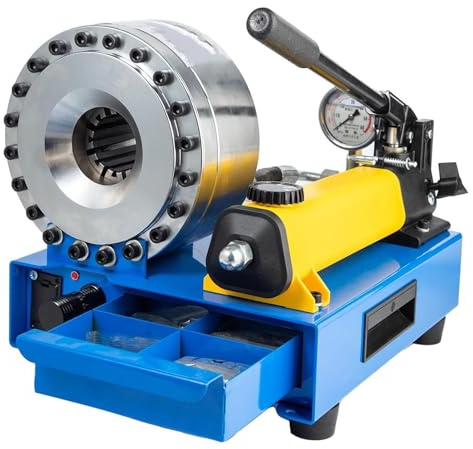 Pinza Per Tubi Flessibili, Pinza Per Tubi Flessibili Con 7 Set Di Fori Per Matrice, Macchina Per Crimpare Idraulica Manuale, Pinza Per Crimpatura Pneumatica Manuale Da 35 Mpa, Pinza Per Pressa
