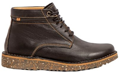 El Naturalista Damen Ankle Boots Yggdrasil, Frauen Stiefeletten,flach,Stiefel,Bootee,Booties,halbstiefel,Kurzstiefel,Black,37 EU / 4 UK