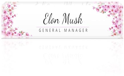 Desk Name Plate Personalized, Acrylic Name Plate,Custom Name Plates for Office Gifts,Desk,Teacher,Employee Appreciation Gifts