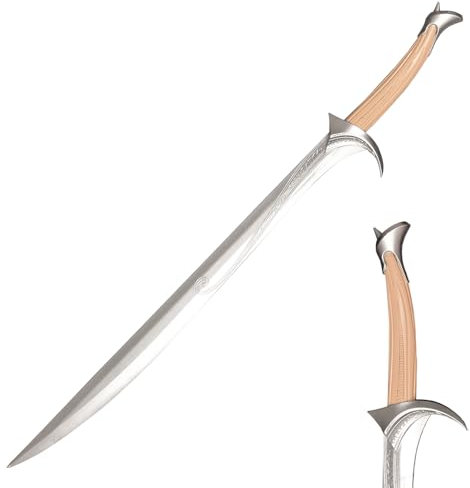 Claymeur 99 cm Gelb PU Cosplay Schwert für Cosplay, Kostümzubehör Requisiten