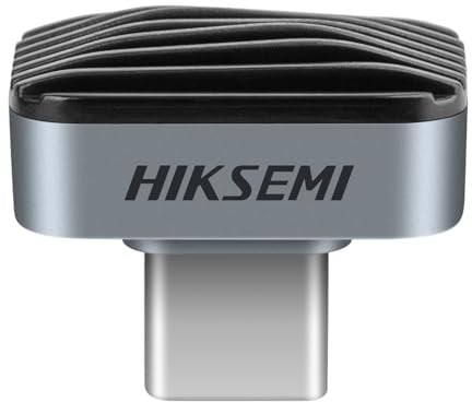 HIKSEMI Chiavetta USB 256GB, Unità Flash a Stato Solido USB 3.2 Velocità Fino a 450 MB/s, Mini Type-C SSD Esterno per iPhone 15/16, Laptop, MacBook, Android, TV, Audio per auto