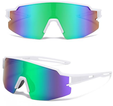 BECILES lunettes de vélo pour homme et femme, Anti-UV vélo de route Pour activités de plein air Comme le cyclisme, la course l'escalade la conduite la pêche