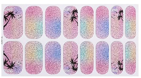 Nails Polish Stickers Flowers Gels Nails Strips Nails Polish Wraps French Tip Gels Nails Stickers Manicures Stickers