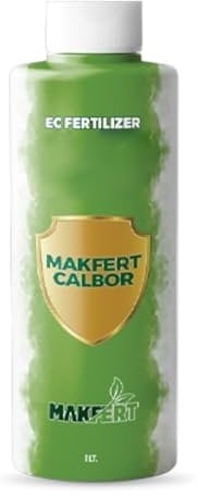 MAKFERT CALBOR Flüssigdünger 1L – Hochwirksamer Calcium-Bor Dünger mit 8% Nitrat-Stickstoff, 12% CaO & 0,2% Bor – Für kräftige Pflanzen & stabile Zellstruktur