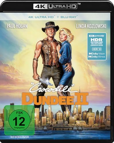 Crocodile Dundee II (4K UHD-Blu-ray + Blu-ray) [Region B] [1988]