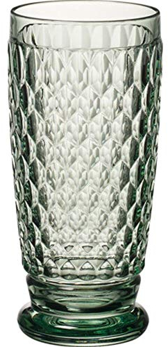 Villeroy & Boch Boston Lot de 4 verres Highball en cristal Vert