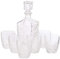 Bormioli Rocco Dedalo Glass Decanter 800 ml and 6 Glasses 260 ml