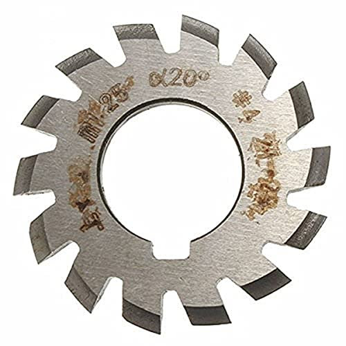 EsportsMJJ Módulo 1.25 Pa20#1-8 Hss Bore 22Mm Fresadora De Engranajes Espirales - #4