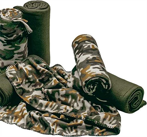 Weitere... Commando Fleece Decke 135x185 cm, Oliv