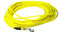 Mystique® Biothane Schleppleine rund 6mm Standard Karabiner Neongelb 15m