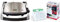 Breville VST025 Sandwich Press, Stainless Steel & Henry NVM-1CH/907075 HepaFlo Vacuum Bags, Pack of 10