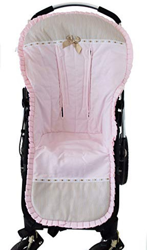 Sitzauflagen oder Matratze kompatibel mit Bugaboo mit Gurtpolster. Verfügbar in mehrere Modellen und Farbene (Noa Rosa/Kamel, 3D Gitter)