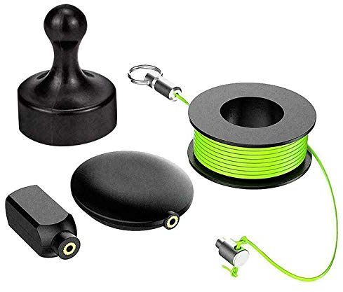 Kabeleinziehhilfe, Magnetischer Einfädler,Elektrokabel-Angelwerkzeuge, Threader Professional Wire Cable Pulling Device, Drahtfischband durch die Wand, Draht für Büro- und