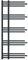 Myhomeware Sydney Designer Heated Towel Rail Bathroom Radiator 500mm x 1200mm (Anthracite)