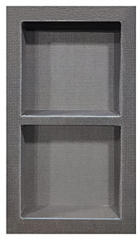 Nassboards Shower Niche - Tileable Shelf, Wet Room Alcove Recess, Waterproof Storage - Easy Installation for Home Improvement, Bathroom Renovation - Durable, Lightweight, Pre-Built - 5m Tape Included