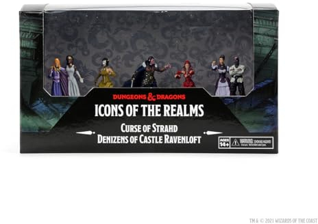 D&D Icons of the Realms: Curse of Strahd - Bewohner von Castle Ravenloft | DnD Miniaturen Halloween