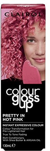 Clairol Colour Gloss Up Conditioner, Pretty In Hot Pink, 130 ml