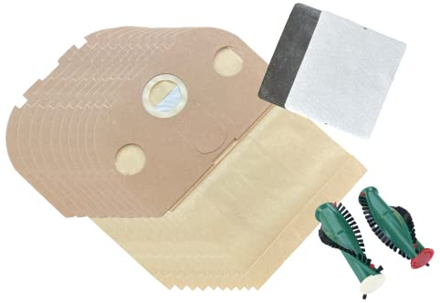 10 Staubsaugerbeutel geeignet Vorwerk Tiger 250 251 252 Bürsten ET 340 EB 350 EB 351