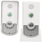Sonnette D'Interphone sans Fil, Interphone Domestique Bidirectionnel étanche avec Portée de 1000 M et Batterie Rechargeable, Sonnettes électroniques pour la Maison, Le Bureau