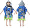 MOKANI Badeponcho Kinder Poncho Handtuch, Mikrofaser Ultra Weich und Saugfähig Badetuch Strandponcho Kind Badehandtuch für Strand Schwimmbad Mädchen Jungen 6-14 Jahre Alt