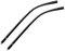 1 Pair Glasses Legs Replacement Temples, Glasses Metal Frame Arms Replacement, Black
