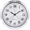 Asudaro DIY Quartz Uhrwerk, 55mm Uhrenkopf Metall Uhrenkopf wasserdichte Digitale Quarzuhr Retro Runde Quarzuhr Für Restaurants Häuser Büro, Hotels und Küchen 55mm#Silber#