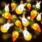 Shinybox Oster Lichterkett, 2M 20 LEDs Ostern Lichterketten Batteriebetrieben, Osterküken Ostereier Lichterkette, Ostern Deko, LED Eier Ostern für Ostern Dekoration Party Outdoor Garten Festival(A)
