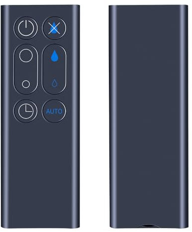 New 303117-01 966569-06 Replacement Remote Control for Dyson Humidifier Fan AM10 (Black)