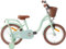 AMIGO Fairy - Kinderfahrrad Mädchen - 16 Zoll - Mit Stützräder, Rucktrittbremse und V-Brake - ab 4-6 Jahr - Mintgrün
