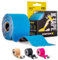 SPORTTAPE Kinesiology Tape - 5m Roll - Blue | Physio & Sports Injury Muscle Tape for Shoulder, Knee, Ankle Shin Splints Support. Waterproof & Hyopallergenic Kinetic Tape