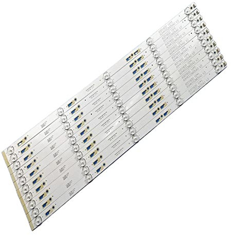 VISIYUBL 1. 0pcs. Marca da 60 Pollici TV Adatto for Toshiba 6 0U3600C 60D1600 60U36CMC D60A620U 60HR332M05A0 V3 5D 6 V 617mm.