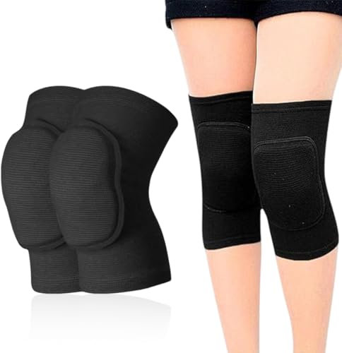 Confezione da ginocchiere, ginocchiere morbide, ginocchiere elastiche unisex, Protezione Articolare per Sport come Pallavolo, Danza e Ginnastica Ginocchiere per il Recupero da Infortuni e Sostegno