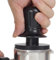 51mm Coffee Drum, Constant Pressure Coffee Pestle | Threaded Balanced Powder Hammer with Ergonomic Handle,Precise 51mm Stainless Steel Base Buffer, 53mm Inch Coffee Jigger