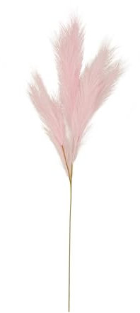 Ligne Déco - Plumeau Artificiel Rose - Lot de 3 - Décoratif - Élégant - Tendance Déco - Fleurs Artificielles - Durable - Entretien Facile - Plante Artificielle Intérieur - Plastique - 110cm