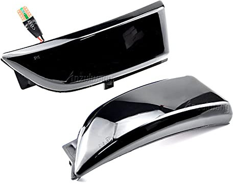 Spiegelblinker Dynamische,Dynamische Blinker Passend Für Ford 2015-2019 Ranger T6 Raptor WildTrak Dynamischer Blinker Side Spiegel Sequential Blinker-Anzeige