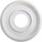 Plafond Rose 12,4 pouces Polystyrène Rose PU PU Style Light Board Plafond Ventilateur Light Base Decoration Plafon