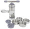 Alipis 1 Set Pressa Per Macchina Pasta Pastaio Fatto in Casa Manovella Manuale Per Pasta Manuale Stendipasta Manuale Macchina Per Pasta Pressa Per Pasta Silver Acciaio Inossidabile
