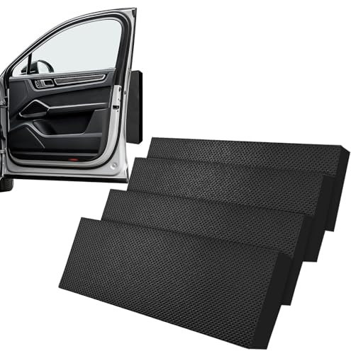 Xpieoyrm 4 Piezas Protector de Pared de Garaje Autoadhesivos 30x15x2cm, Protector Garaje Pared, Paragolpes Pared Garaje, Protector Parking Pared, para Protección De Paredes De Garaje, Puertas